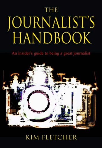 Kim Fletcher - frontcover of Journalist Handbook 